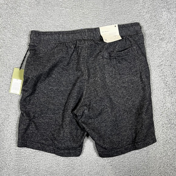 Goodfellow Knit Shorts Mens Medium Gray New Drawstring Relaxed 8.5 Inseam - Picture 2 of 9